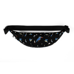 Kingfisher Black Fanny Pack - Hooked by Curtainfall