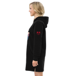 Cormorant Fishing Hoodie Dress - Hooked by Curtainfall