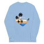 Tropical Paradise Unisex Long Sleeve Shirt - Hooked by Curtainfall