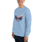Cormorant Fishing Unisex Long Sleeve Shirt - Hooked by Curtainfall