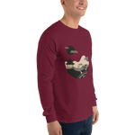 Serpentine Stream Unisex Long Sleeve Shirt - Hooked by Curtainfall