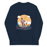 The Fisherman Unisex Long Sleeve Shirt - Hooked by Curtainfall