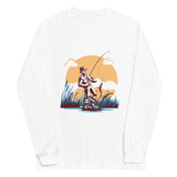 The Fisherman Unisex Long Sleeve Shirt - Hooked by Curtainfall