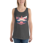 Asian Spring Unisex Tank Top - Seasons by Curtainfall