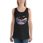 Cormorant Fishing Unisex Tank Top - Hooked by Curtainfall