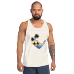 Tropical Paradise Unisex Tank Top - Hooked by Curtainfall