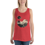 Serpentine Stream Unisex Tank Top - Hooked by Curtainfall