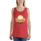 Asian Summer Unisex Tank Top - Seasons by Curtainfall