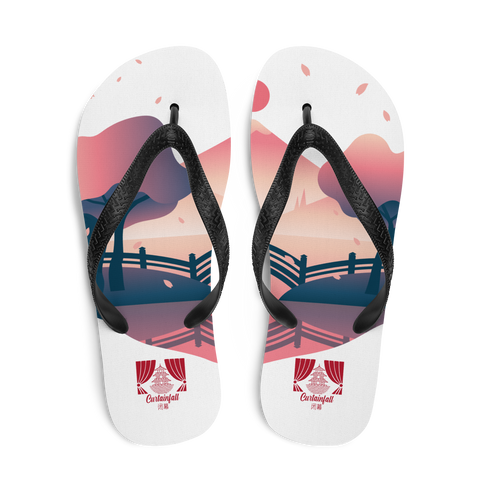 Asian Spring Flip-Flops - Seasons by Curtainfall