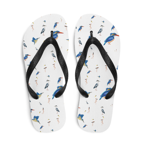 Kingfisher Flip-Flops - Hooked by Curtainfall