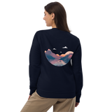 Cormorant Fishing Unisex Eco Sweatshirt - Hooked by Curtainfall