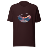 Cormorant Fishing Basic Unisex T-shirt - Hooked by Curtainfall