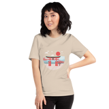Asian Autumn Basic Unisex T-shirt - Seasons by Curtainfall