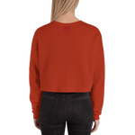 Asian Winter Women's Cropped Sweatshirt - Seasons by Curtainfall