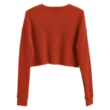 Asian Autumn Women's Cropped Sweatshirt - Seasons by Curtainfall