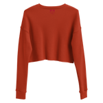 Asian Summer Women's Cropped Sweatshirt - Seasons by Curtainfall