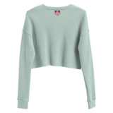 Serpentine Stream Women's Cropped Sweatshirt - Hooked by Curtainfall