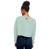 Asian Spring Women's Cropped Sweatshirt - Seasons by Curtainfall