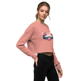 Asian Spring Women's Cropped Sweatshirt - Seasons by Curtainfall