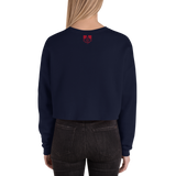 Serpentine Stream Women's Cropped Sweatshirt - Hooked by Curtainfall