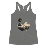 Serpentine Stream Women's Racerback Tank Top - Hooked by Curtainfall