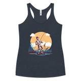 The Fisherman Women's Racerback Tank Top - Hooked by Curtainfall