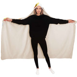 Lanterns In Flight Hooded Blanket - Hooked by Curtainfall