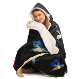 Kingfisher Hooded Blanket - Hooked by Curtainfall