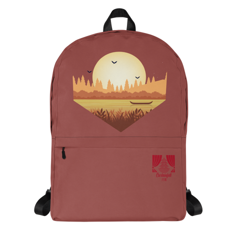 Asian Summer Terracotta Backpack - Seasons by Curtainfall