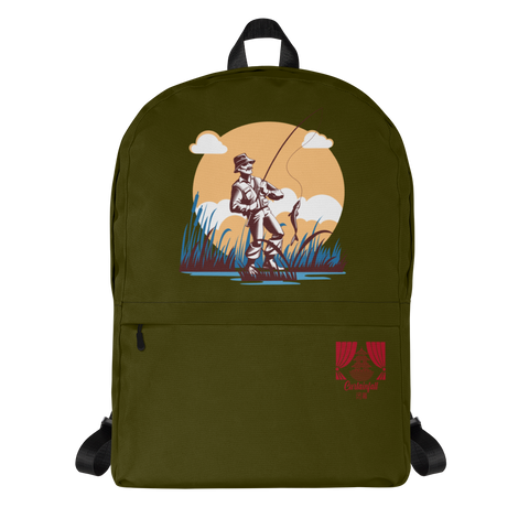 The Fisherman Green Backpack - Hooked by Curtainfall