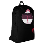 Asian Winter Black Backpack - Seasons by Curtainfall