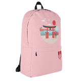 Asian Autumn Pink Backpack - Seasons by Curtainfall