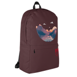 Cormorant Fishing Maroon Backpack - Hooked by Curtainfall