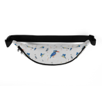 Kingfisher Light Grey Fanny Pack - Hooked by Curtainfall