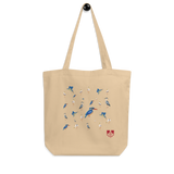 Kingfisher Eco Cotton Tote Bag - Hooked by Curtainfall