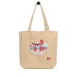 Asian Autumn Eco Cotton Tote Bag - Seasons by Curtainfall