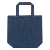 Embroidered Organic Denim Tote Bag - Basic by Curtainfall