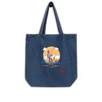 The Fisherman Organic Denim Tote Bag - Hooked by Curtainfall