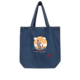 The Fisherman Organic Denim Tote Bag - Hooked by Curtainfall